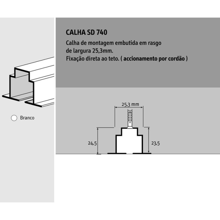 calha sd740 controsol
