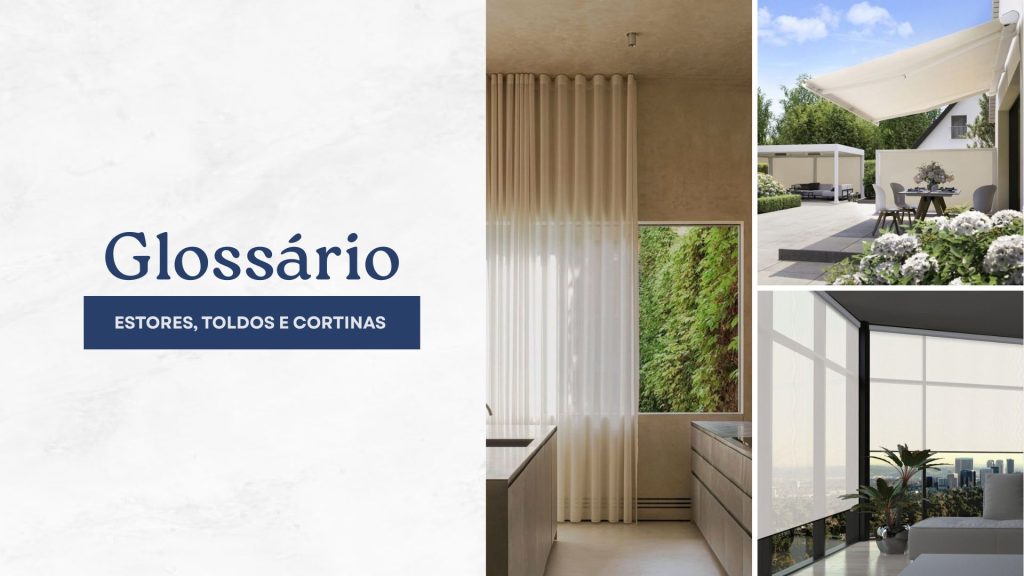 Glossário de estores e toldos da Controsol